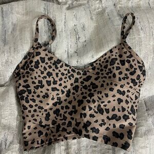 YPB sculptLUX wrap cami Abercrombie & Fitch top